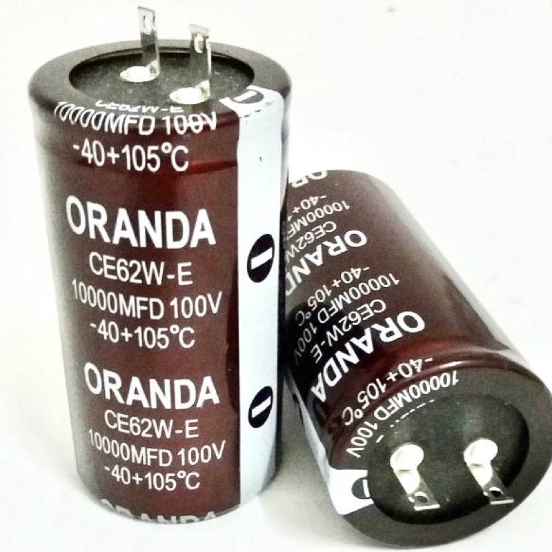 CAPACITOR KAPASITOR ELCO ELKO 10000uf 100v 10000 uf 100 v OGANDA