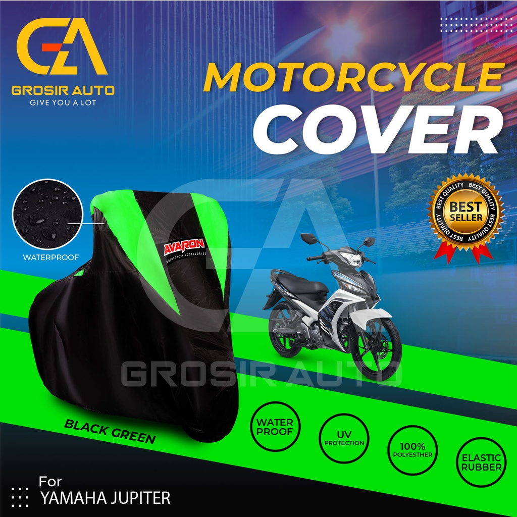 Sarung Motor AVARON JUPITER Penutup Pelindung Body Cover Motor Warna Anti Air Merk Avaron