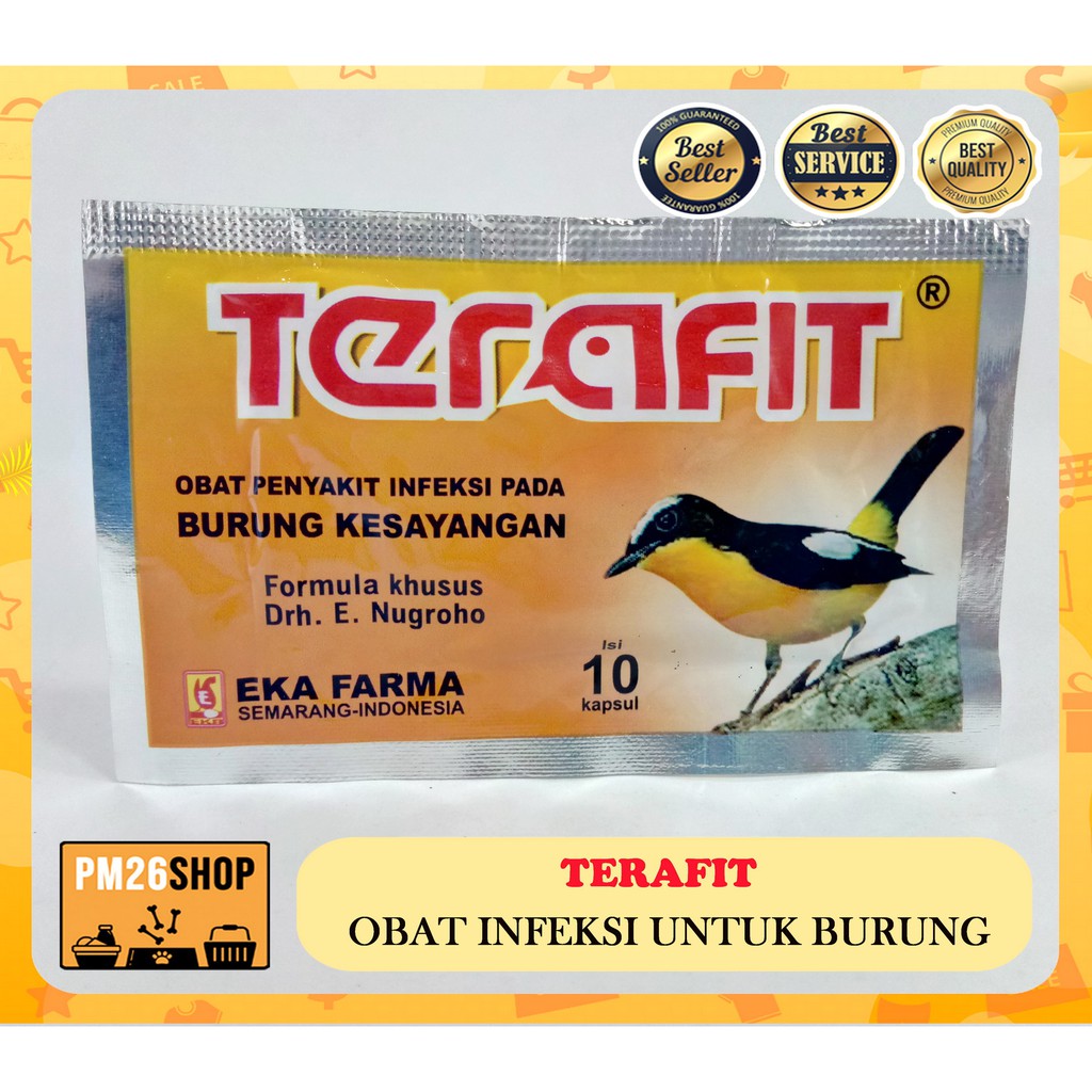 OBAT INFEKSI UNTUK BURUNG TERAFIT