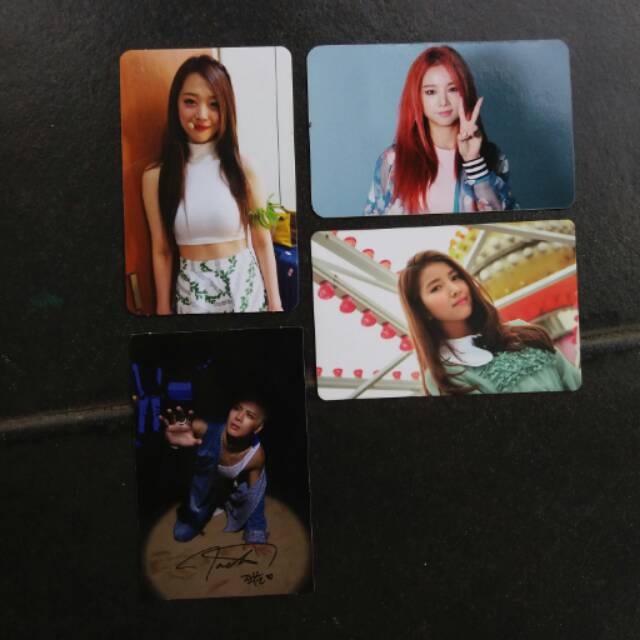 Photocard / GOT7 / Gfriend / EXID / f(x)