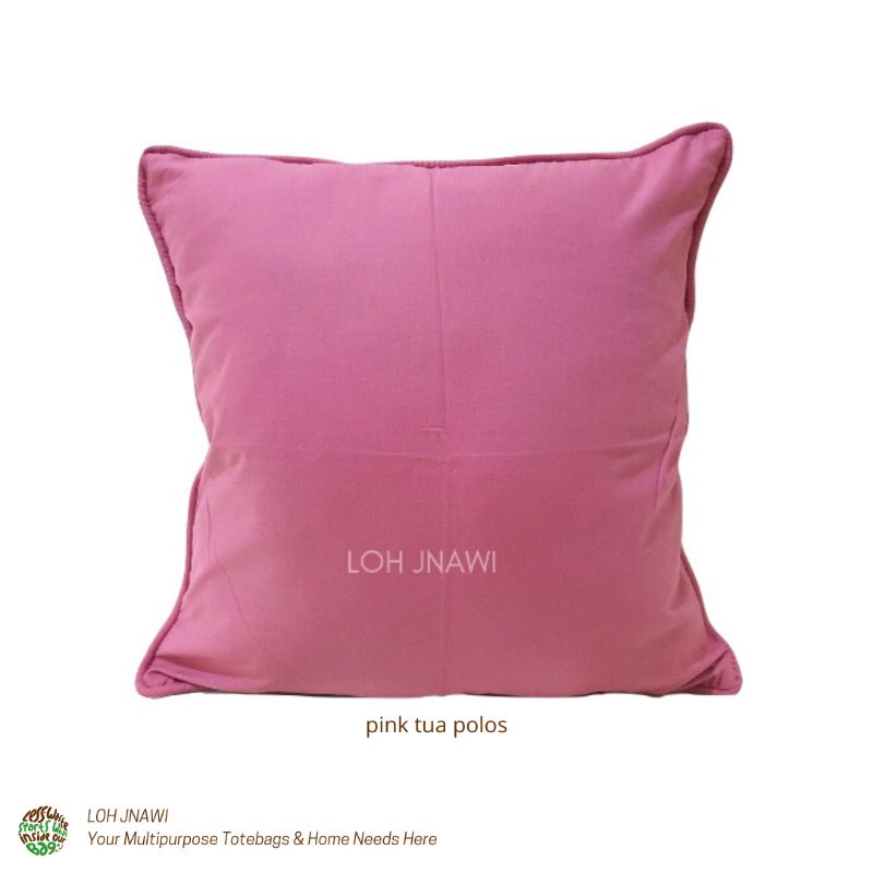 Pillow Case Cushion Cover Premium Sarung Bantal Sofa 40x40 cm