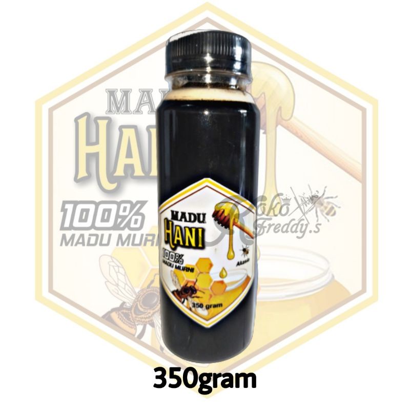 

Madu Murni 350gram-Madu Hani AKASIA 100% Madu Murni Tanpa Komposisi