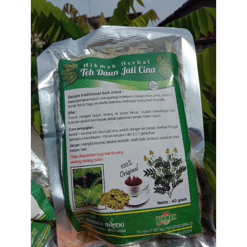 

TEH DAUN JATI CINA
