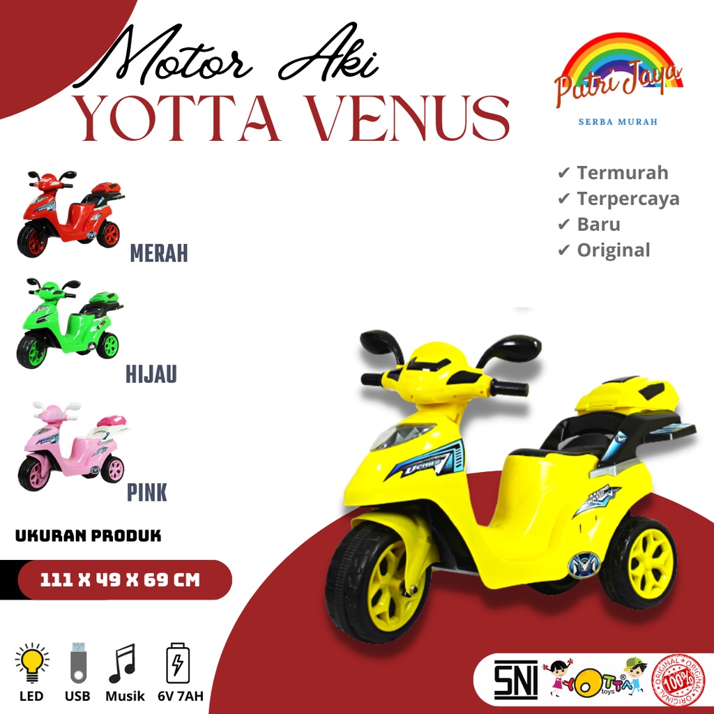 Motor Aki Anak Yotta Venus