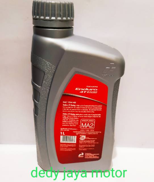 Oil enduro racing pertamina enduro synthetic oil net 1Liter