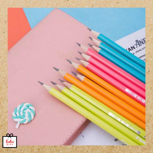 

Pensil kayu warna warni Gratis Penghapus