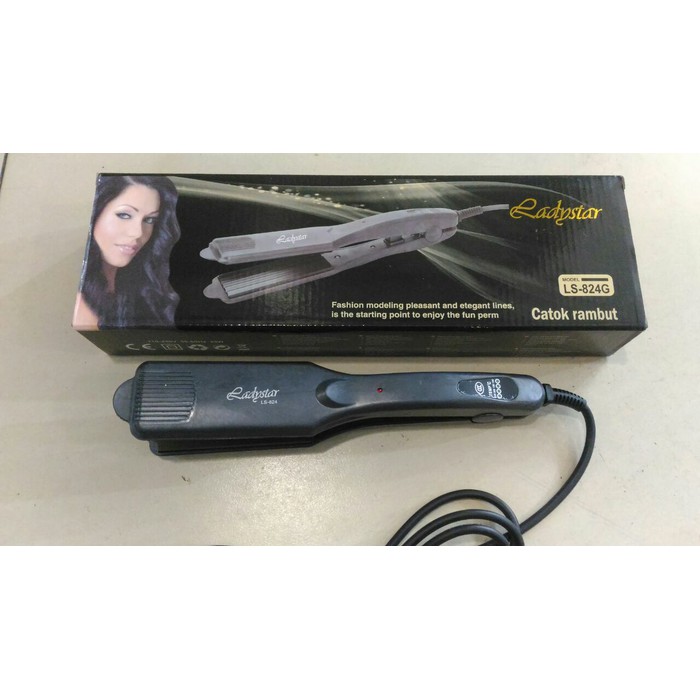 BEST SELLER CATOK LADYSTAR WITH TEMPERATUR/ CATOKAN RAMBUT LURUS LS SUHU MURAH PROMO