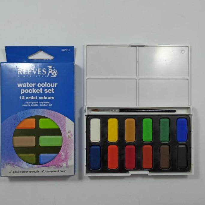 

REEVES WATER COLOR POCKET SET 12