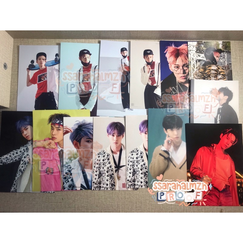 NCT 127 Doyoung postcard album 4x6 photoset rare 7th sense limitless cherry bomb regular irregular f