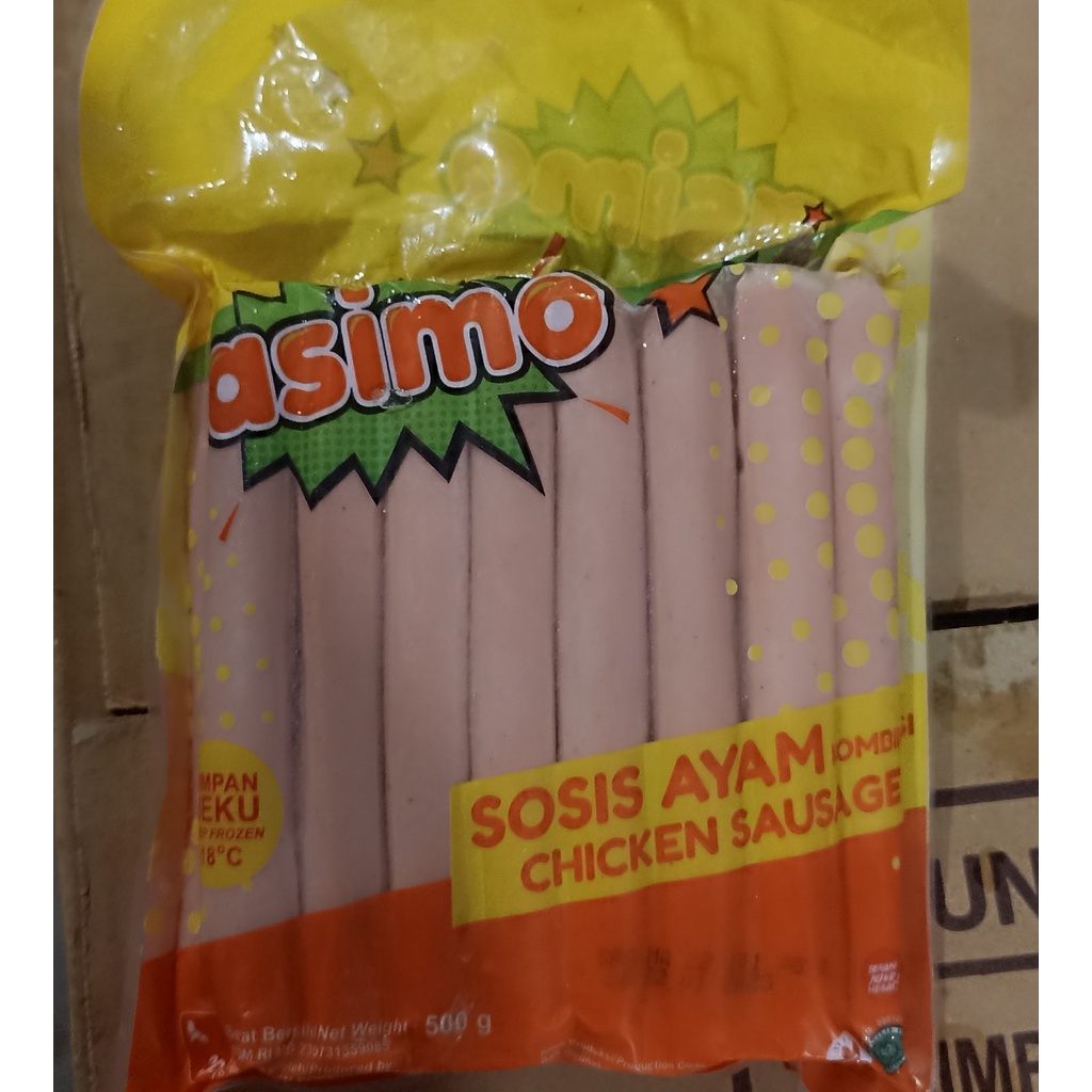 

Asimo Sosis Ayam Long isi 15pcs