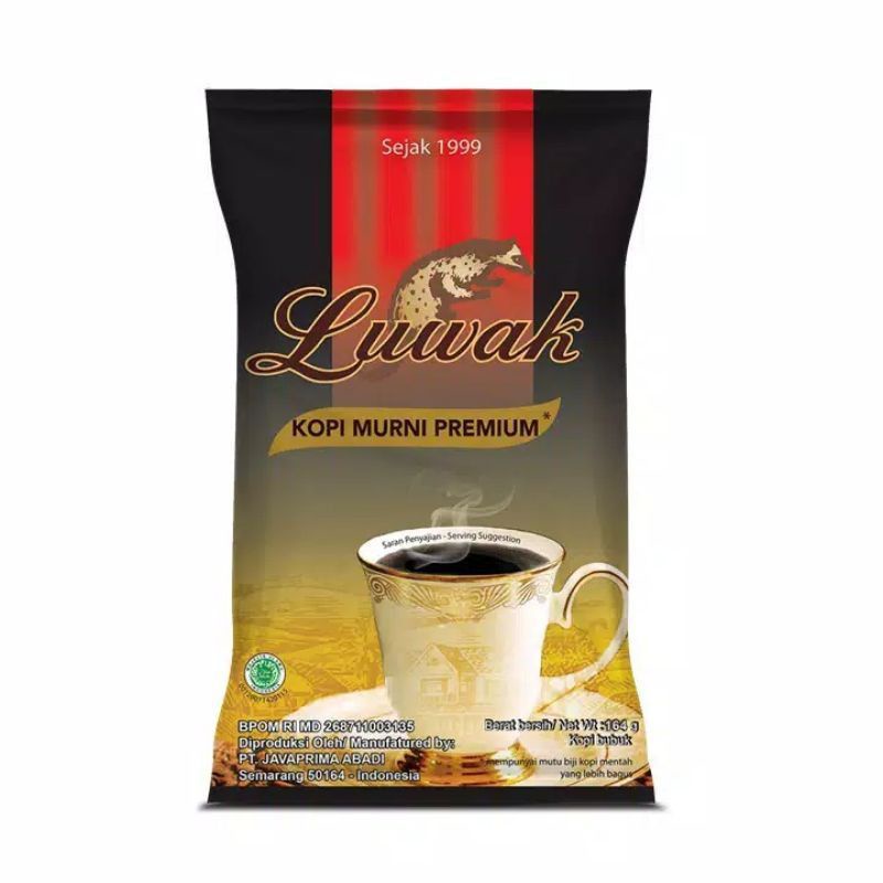 

Luwak Kopi Murni Arabica 165gr