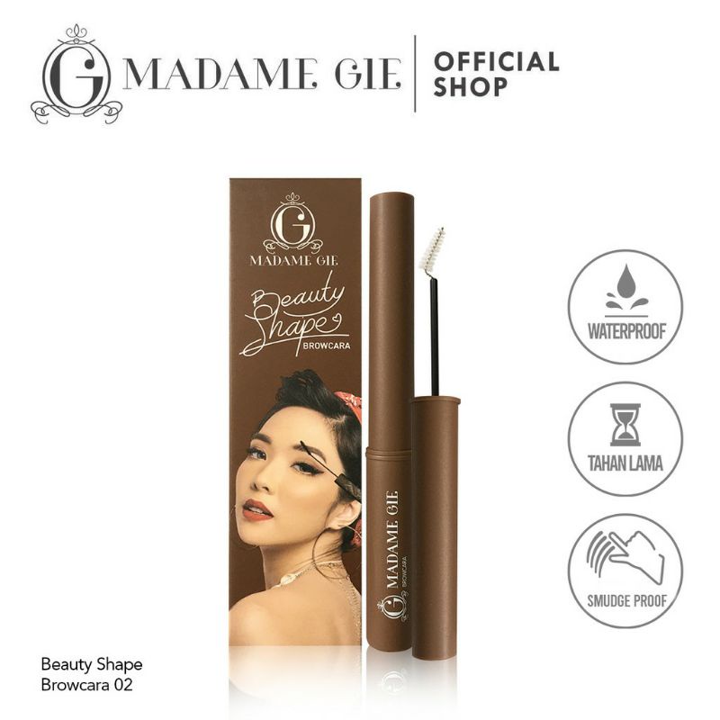 LIZBEAUTY - Madame Gie Beauty Shape Browcara- Makeup Mascara Alis