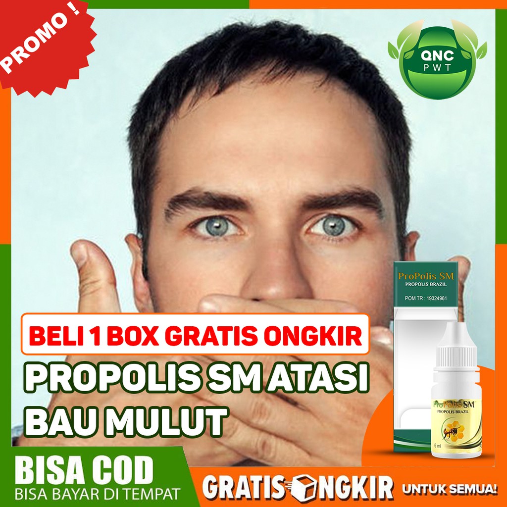 

Obat Bau Mulut, Permanen, Kronis - Sariawan, Gusi Bengkak Propolis SM Brazil Di Kota SOLO Bisa COD