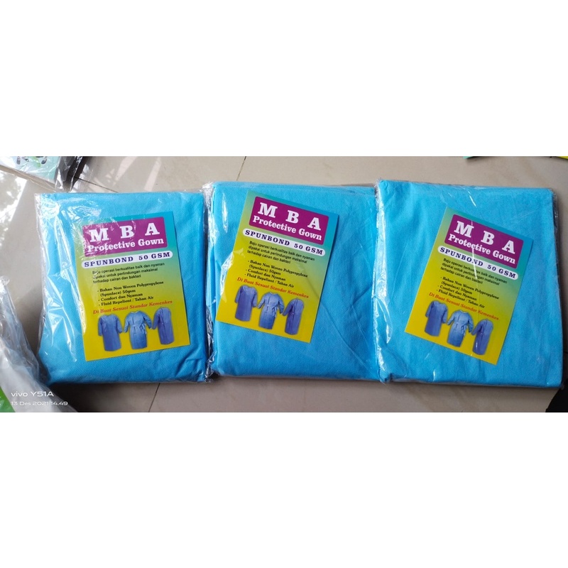 

surgical gown spunbond 70gsm