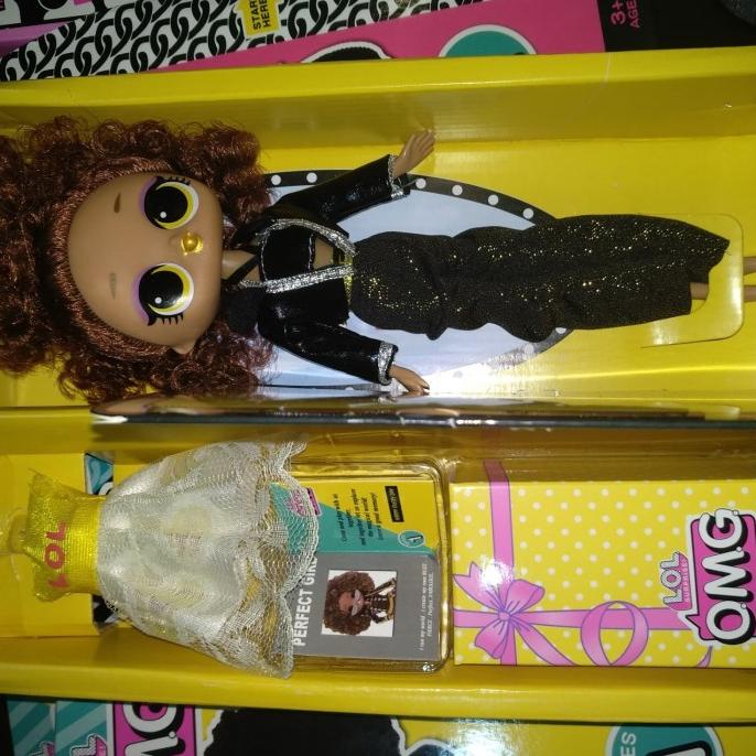 :0:0:0] Boneka Doll Barbie OMG LOL suprise series 1 baju hitam