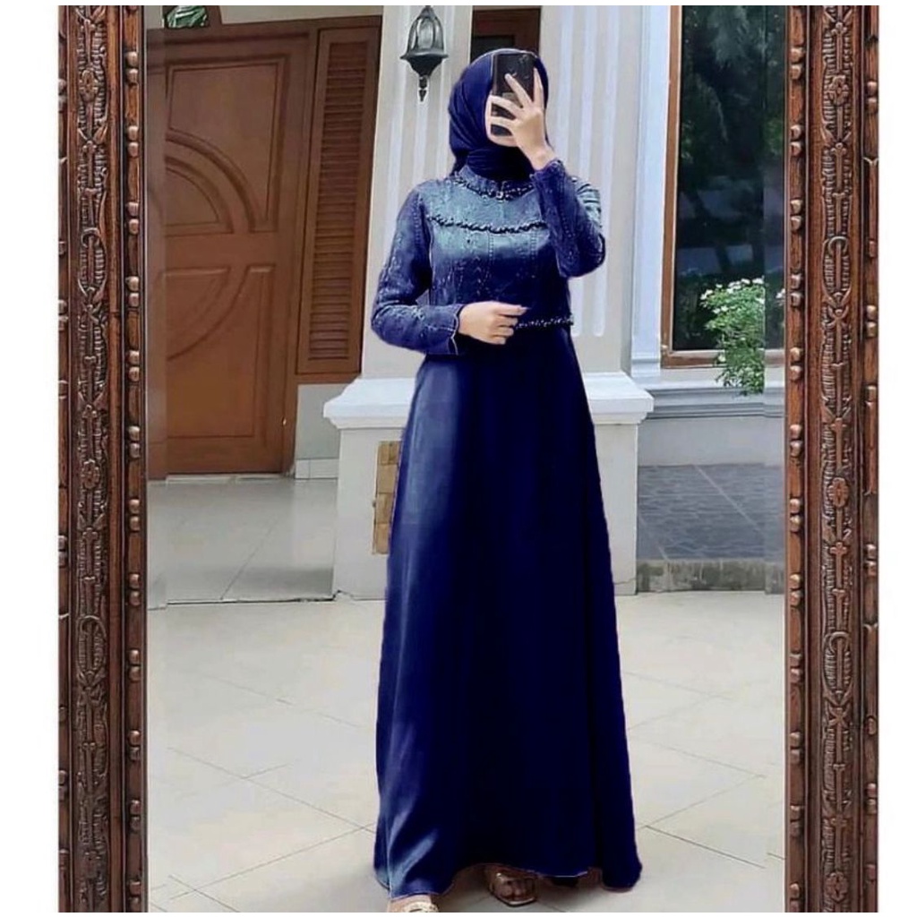 Baju Pesta Brukat Wanita Mewah // Tiara Dress // Dress Brukat Party Dres //Pakaian Wanita Kondangan // Fashion Wanita Pesta //Terbaru Kekinian 2021//Gamis Brukat Terbaru Mewah Bajurancak