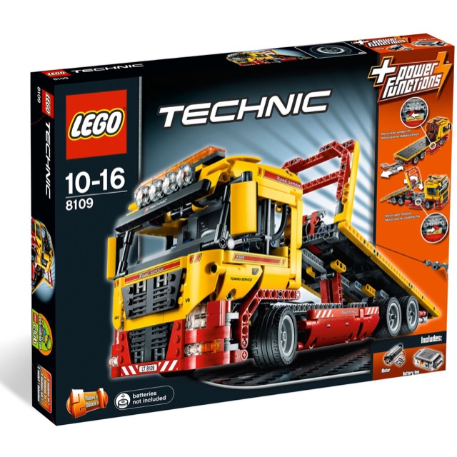 lego 8109 technic flatbed truck