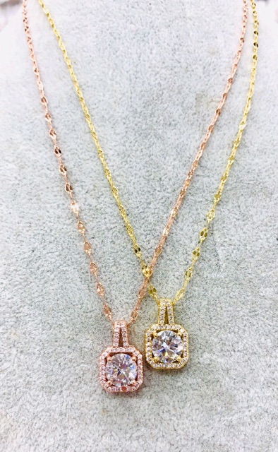 kalung titanium//kalung permata//titanium//perhiasan titanium