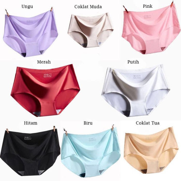 Celana Dalam Wanita Elastis Seamless Panty Wanita