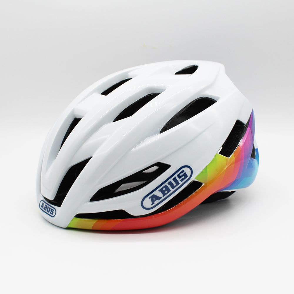 Helm Sepeda ABUS Stromchaser ACM Helm Aero MTB, sepeda lipat, ABUS STORMCHASER Helm Bersepeda Pria W