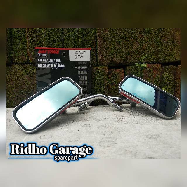 Spion Kotak Daytona Kaca Biru original Japan