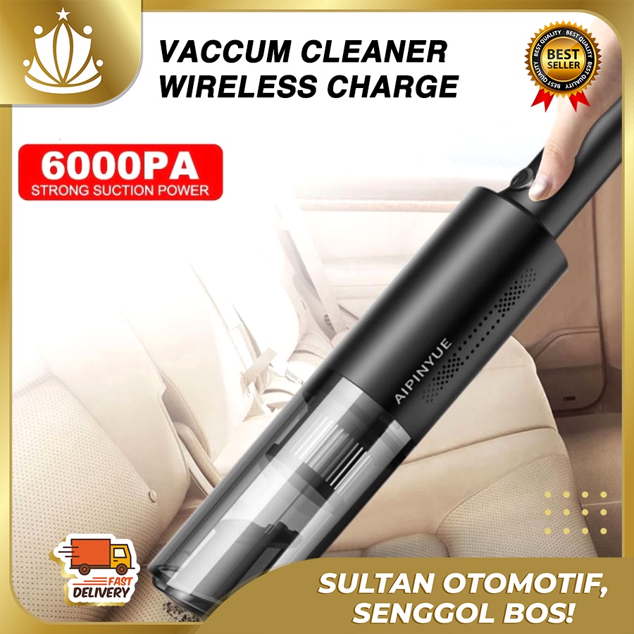 Vaccum Cleaner Wireless Vakum Penyedot Debu Mobil  Portable