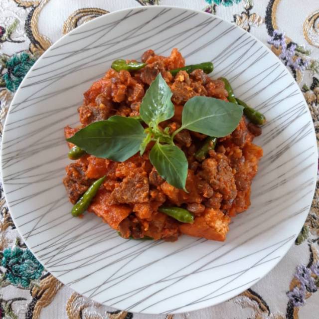 

Sambal Goreng Daging Krecek | Frozen Food