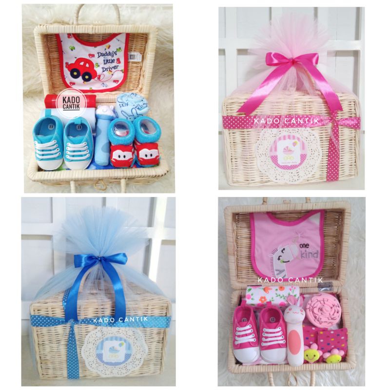 Parcel bayi / Kado kelahiran / Hampers bayi / babygiftset-Paket koper