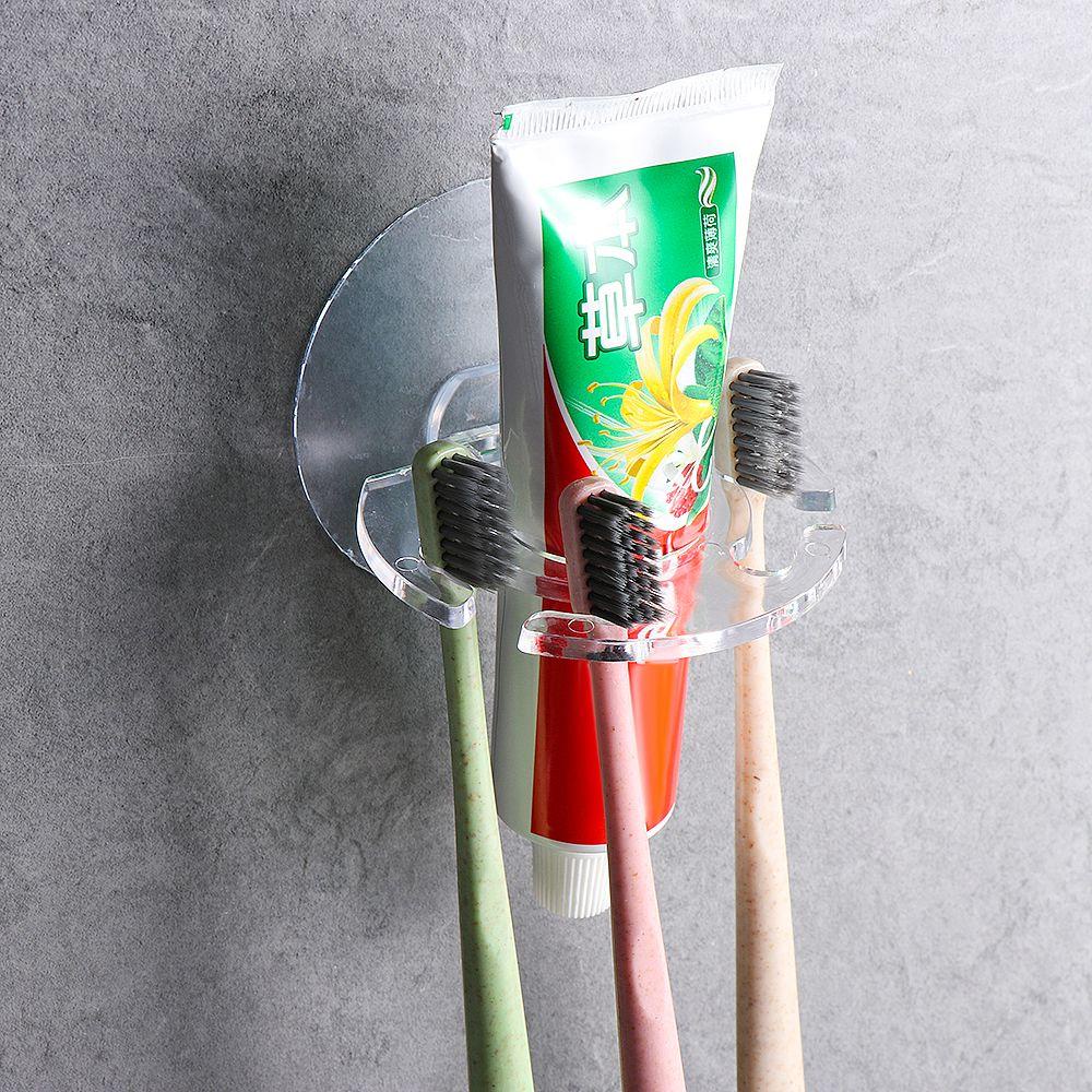 Solighter Tempat Sikat Gigi Home &amp; Living Rak Penyimpanan Aksesoris Kamar Mandi Mulus