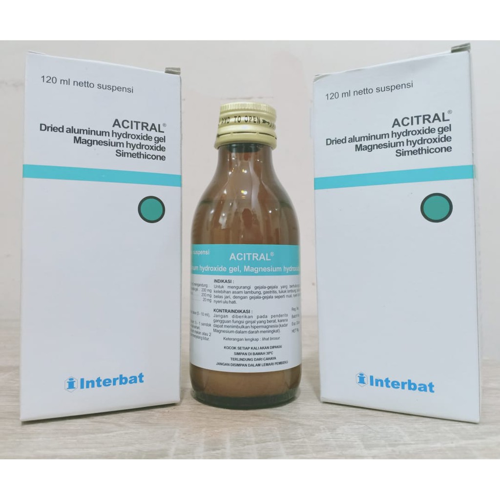 ACITRAL SIRUP 120 ML