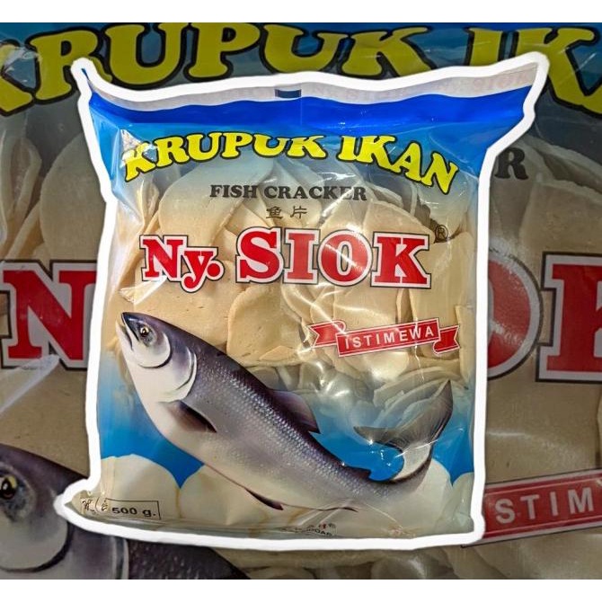 

Kerupuk Ikan Ny. Siok 500Gr