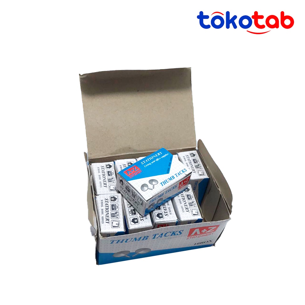 

[Box] Thumb Tacks A+Z Pin Push Paku Payung