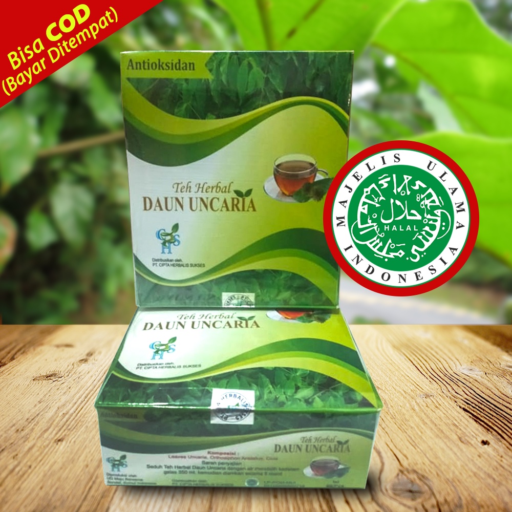Teh Herbal Daun Uncaria dan Kumis Kucing Premium 100% Original