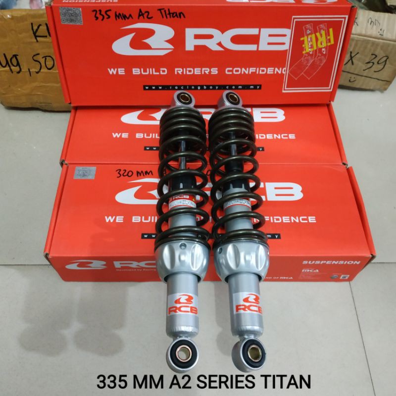 Shock Absorber RCB Bebek 335 mm A2 Series BK - SL