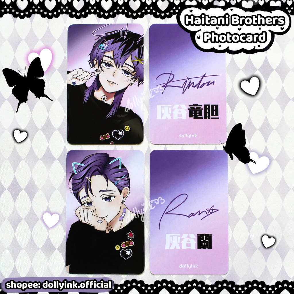 [PC TOKREV]Haitani brothers Photocard by dollyink/Tokyo Revengers Photocard/Tokyo Revengers Artprint