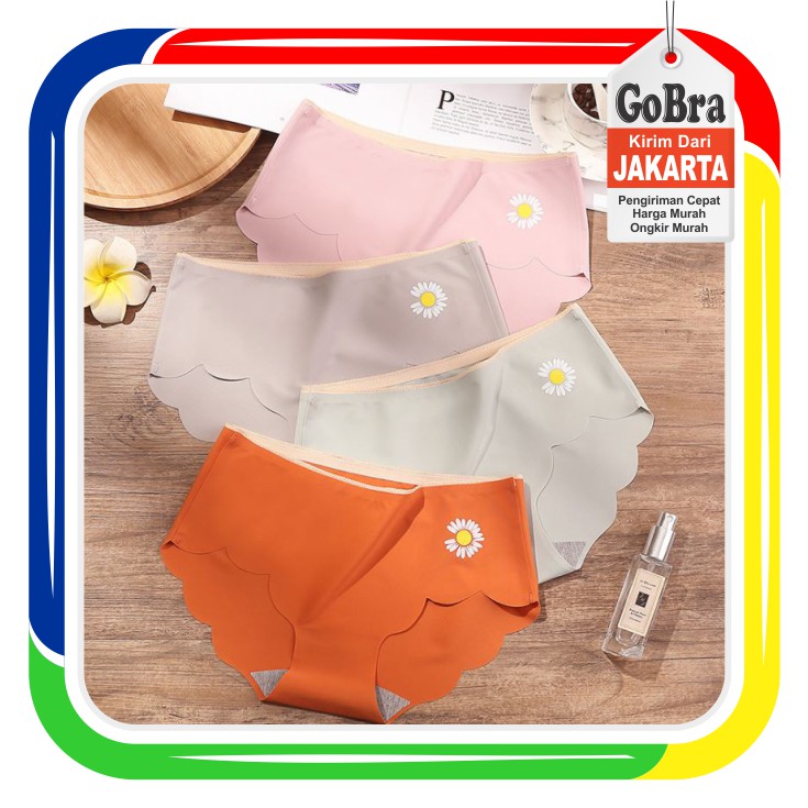 Gobra PW063 Celana Dalam Wanita Motif Bunga CD Push Up Gobra PW063 Celana Dalam Wanita Motif Bunga CD Push Up