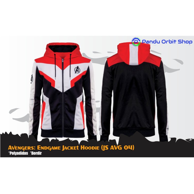 Jaket Avengers Endgame Hoodie - JS AVG 04