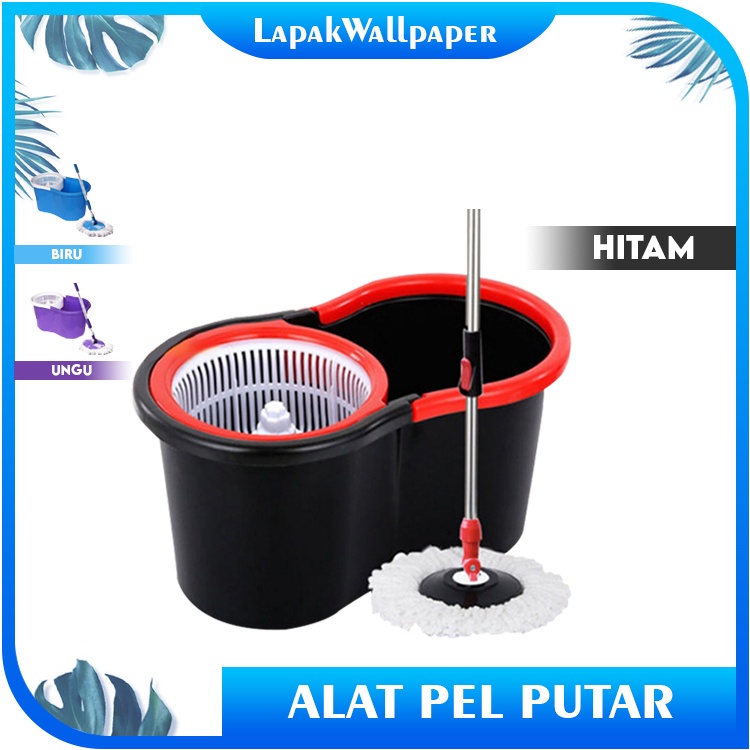 Jual Spin Mop Alat Pel Putar Praktis Pel Lantai Ultra Spin Mop Kain Murah Lw Shopee Indonesia