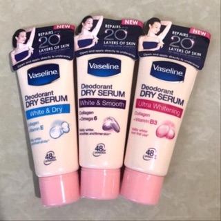Vaseline Underarm Deodorant Dry Serum deo serum ORIGINAL  
