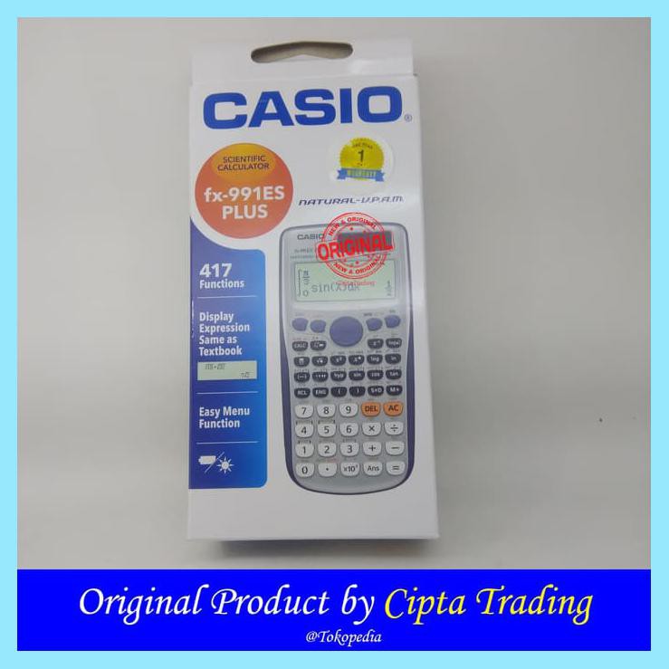 

CALCULATOR - CASIO - SCIENTIFIC CALCULATOR FX-991ES PLUS