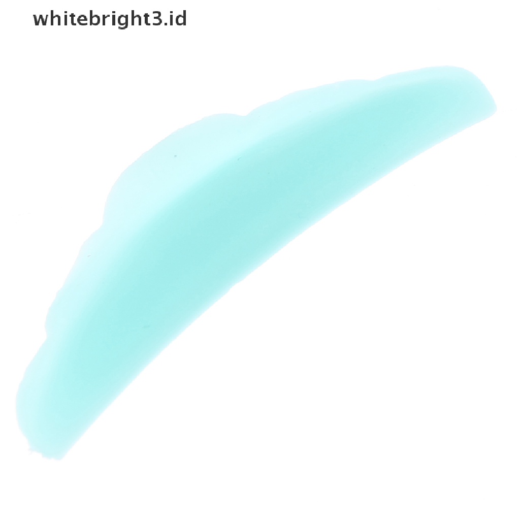 (whitebright3.id) 5 Pasang / Set Pad Silikon Pelentik Bulu Mata Untuk Makeup / Kosmetik Wanita