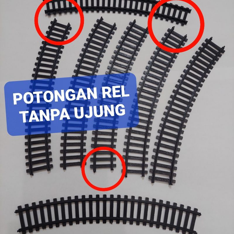 rel lengkung rail king tanpa ujung potongan rel railking original