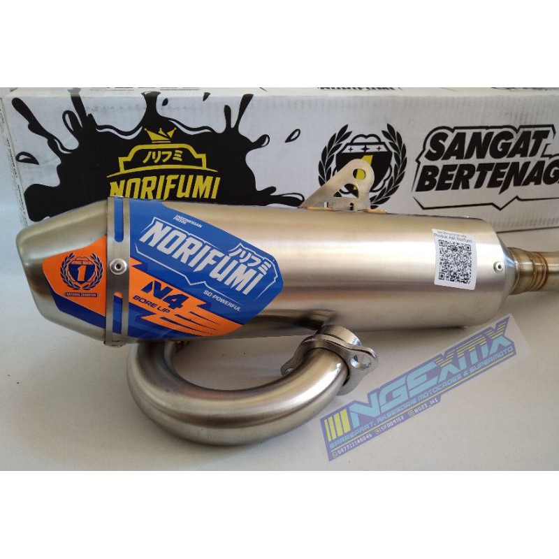 KNALPOT NORIFUMI N4 BORE UP KLX150