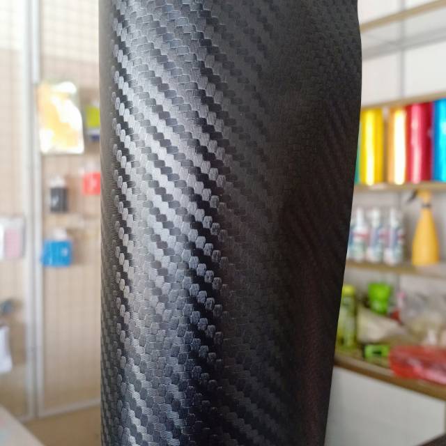 

Stiker karbon 3D ukuran 45cm harga roll