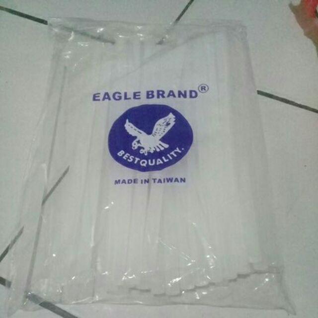 Lem Lilin Pak 1kg Diameter 1.2cm Lem Tembak Lem Bakar Uk.besar Refill Glue Gun Putih Grade A Taiwan