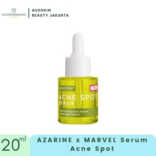 Jual AZARINE x MARVEL Serum Acne Spot | AHA BHA PHA Peeling | Pore