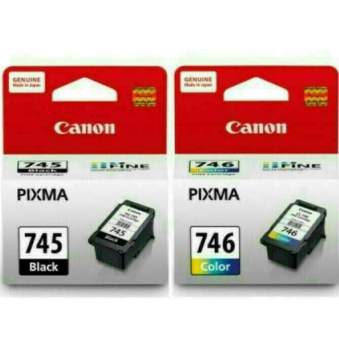 

Tinta Canon 745 Dan 746 Blcak Dan Calour Original
