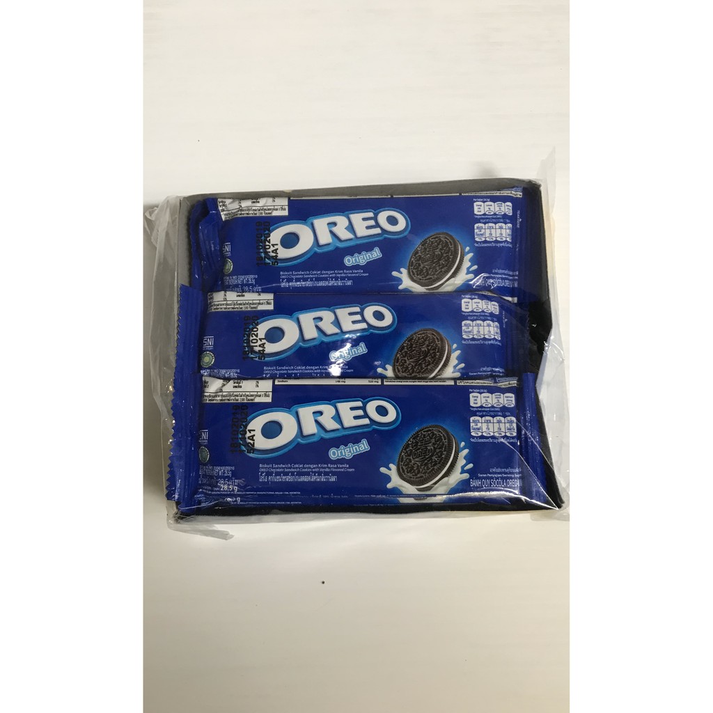 

PROMO OREO ORIGINAL KRIM VANILA 1 PAK BOX 12 PCS - BISKUIT COOKIES DUS TERMURAH