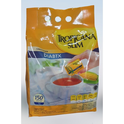 

GULA TROPICANA DIABTX INDUSTRIAL (isi 150 SACHET) ED: 06-2027