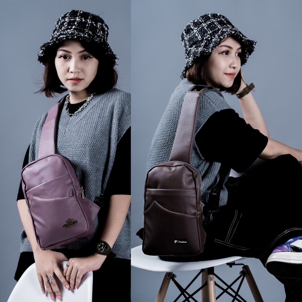 FOOBOO TAS SELEMPANG SLINGBAG WANITA